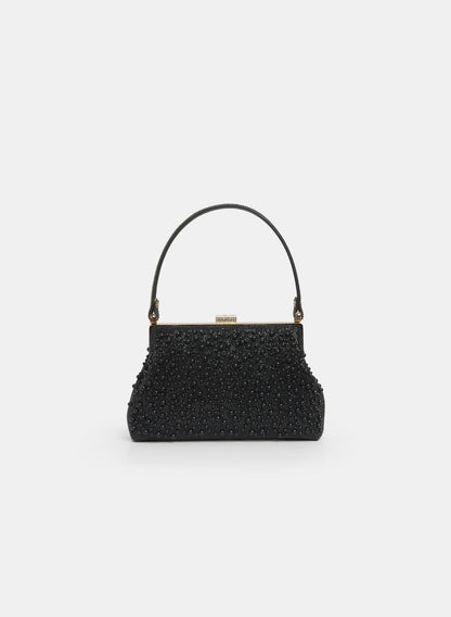 Tonal Beaded Handbag