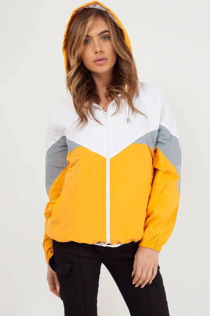 Hooded Windbreaker Sports Festival Jacket