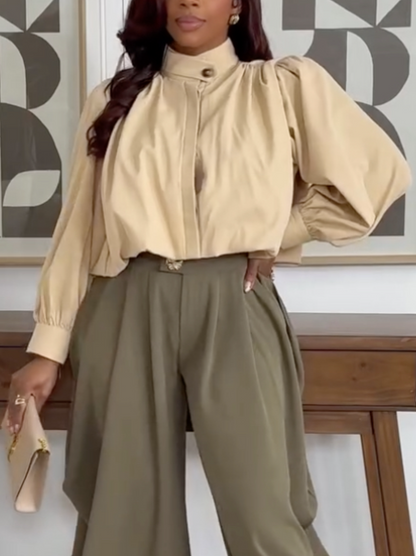 Women's Tank Top + Wide-leg Pants Casual Set