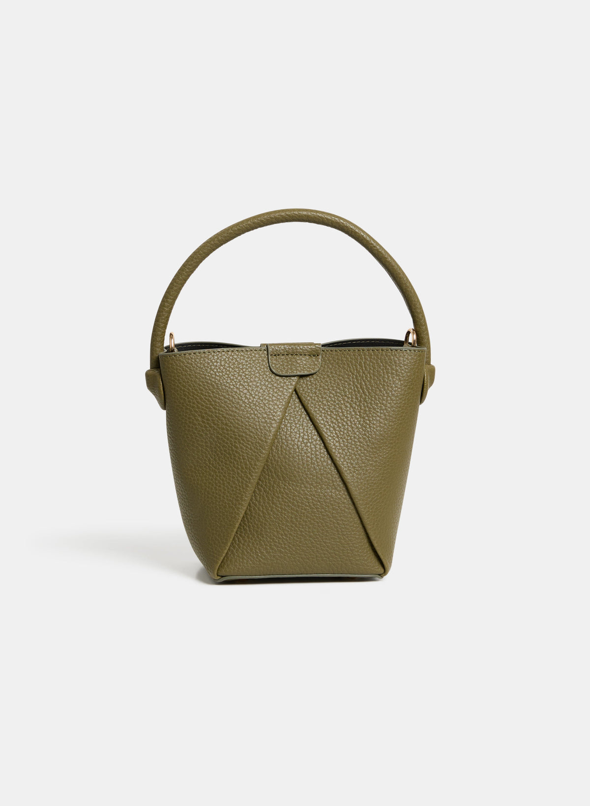Pebbled Bucket Bag