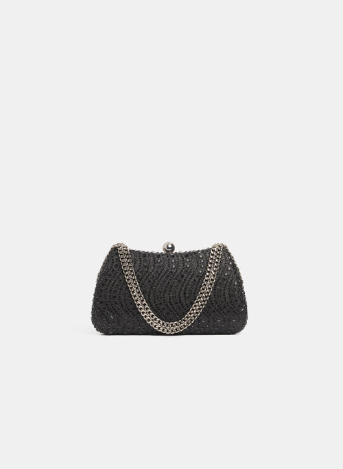 Stone Embellished Clutch