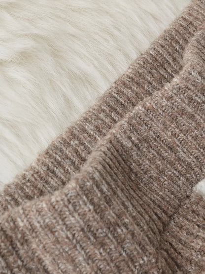 Women's Colorblock Sweater Set