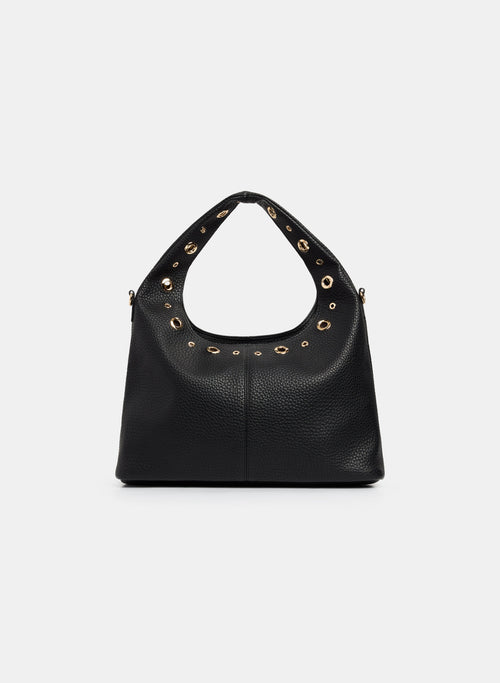 Grommet Embellished Bag