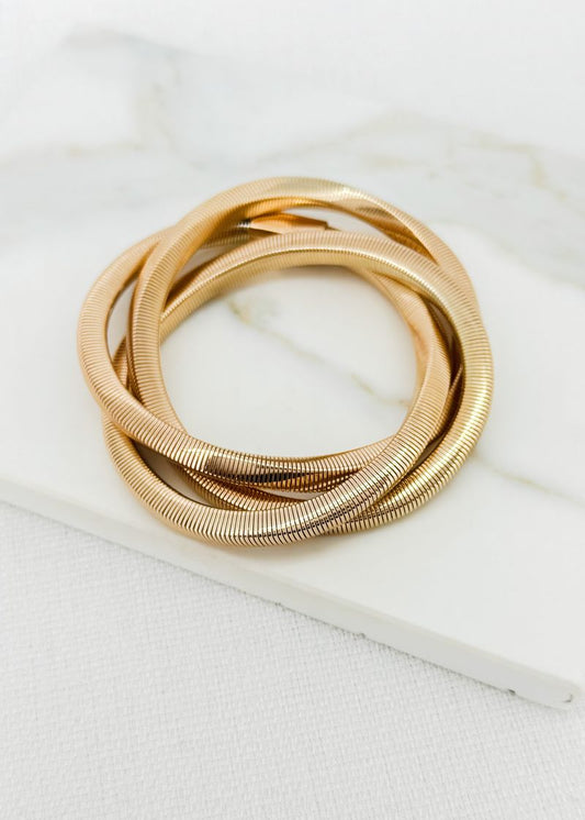 Elasticated Triple Bracelet (2 Colours)
