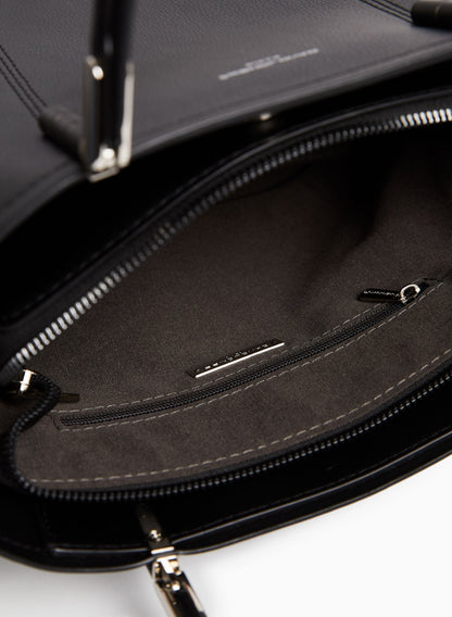 Vegan Leather Square Bag