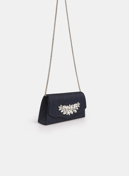 Crystal Foliage Clutch