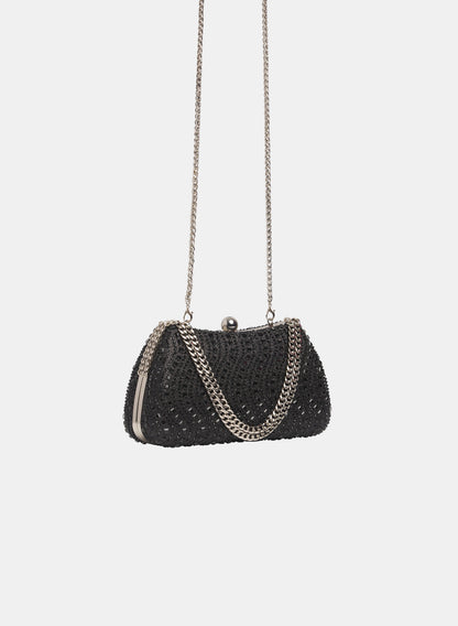 Stone Embellished Clutch