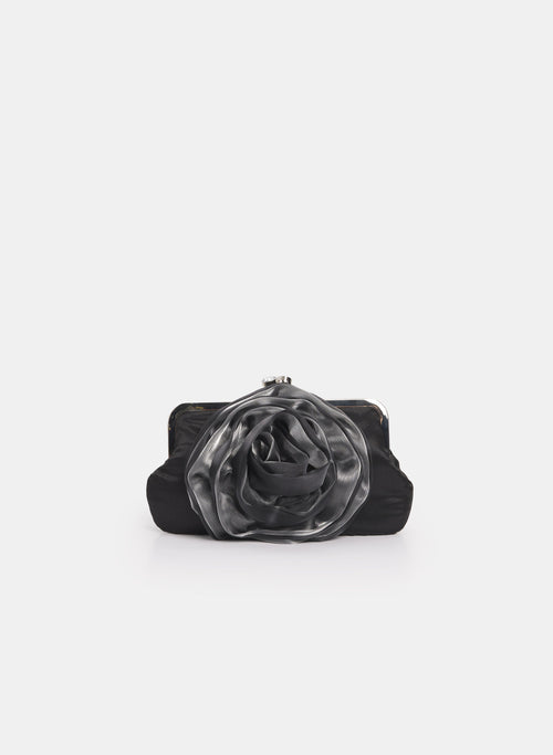Organza Flower Clutch