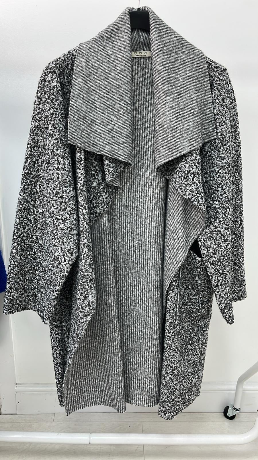 Damina Boucle Waterfall Jacket