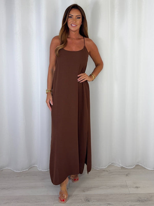 Spaghetti Strap Maxi Dress (14 Colours)
