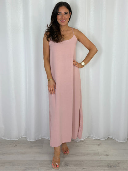 Spaghetti Strap Maxi Dress (14 Colours)