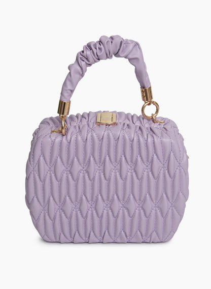 Vegan Leather Quilted Bag