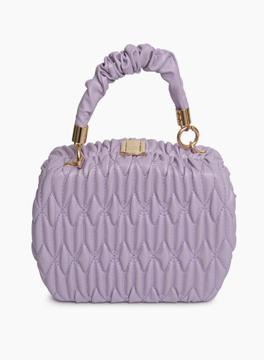 Vegan Leather Quilted Bag