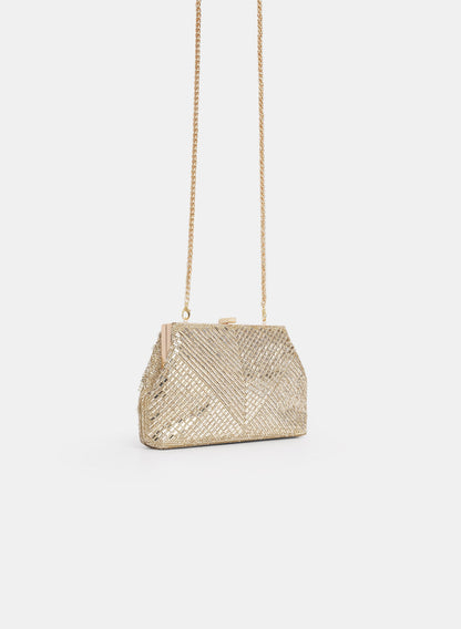 Crystal Embellished Clutch