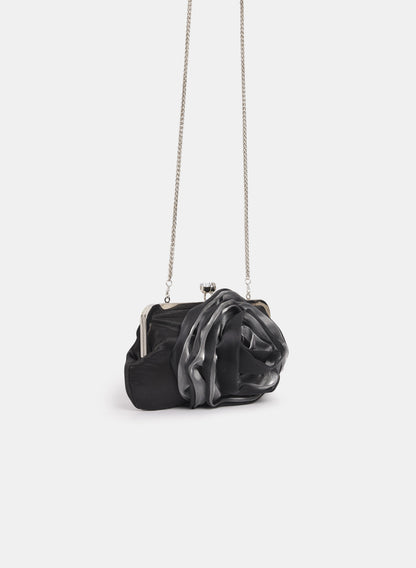 Organza Flower Clutch