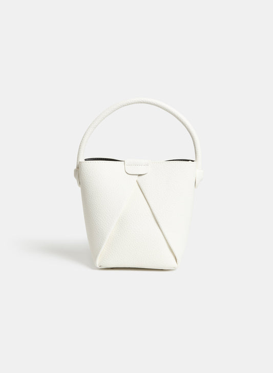 Pebbled Bucket Bag