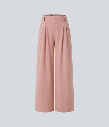 2026🔥 FlexTM High Waisted Pocket Straight Leg Work Pants
