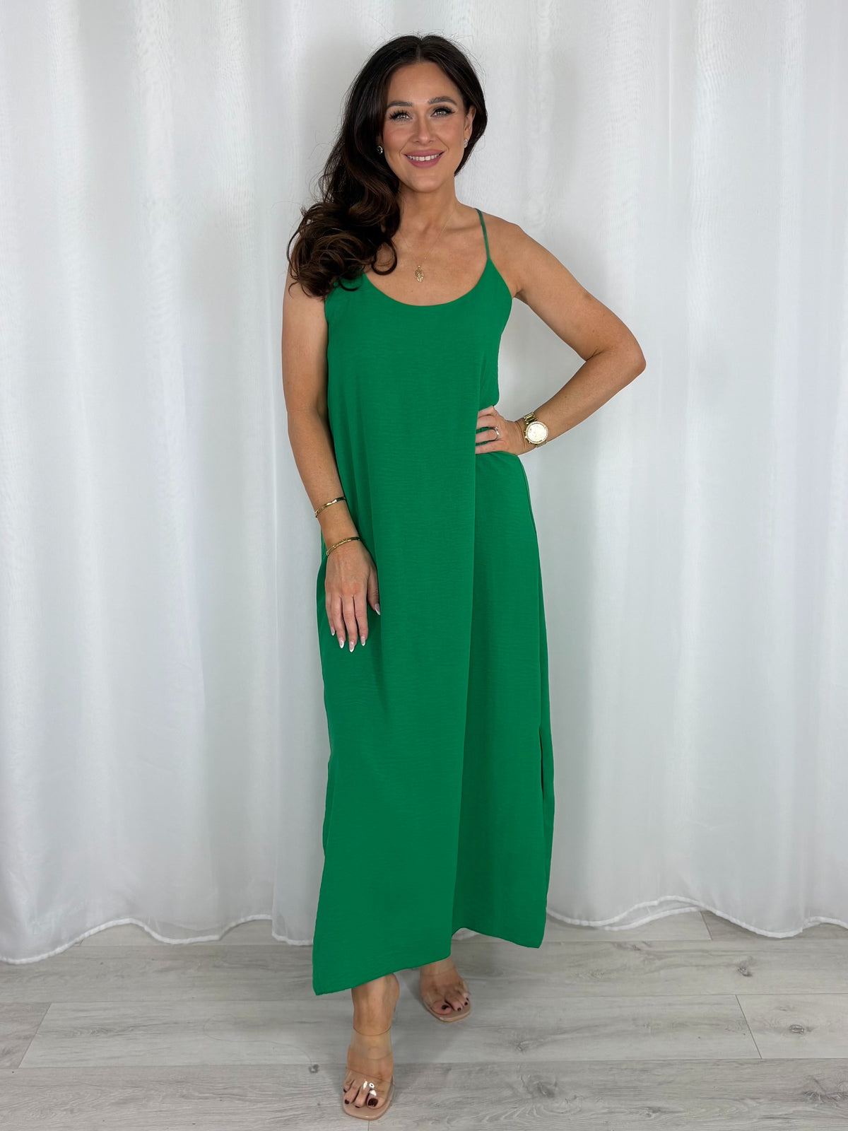 Spaghetti Strap Maxi Dress (14 Colours)