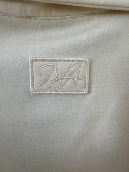 MONACO - Luxury Zip Up Co-Ord (Cream)