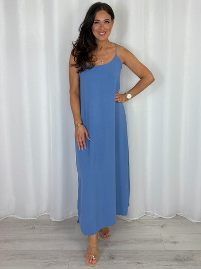 Spaghetti Strap Maxi Dress (14 Colours)