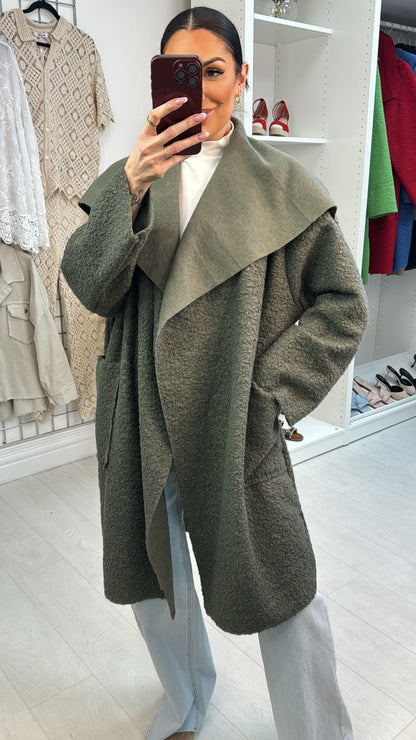 Damina Boucle Waterfall Jacket