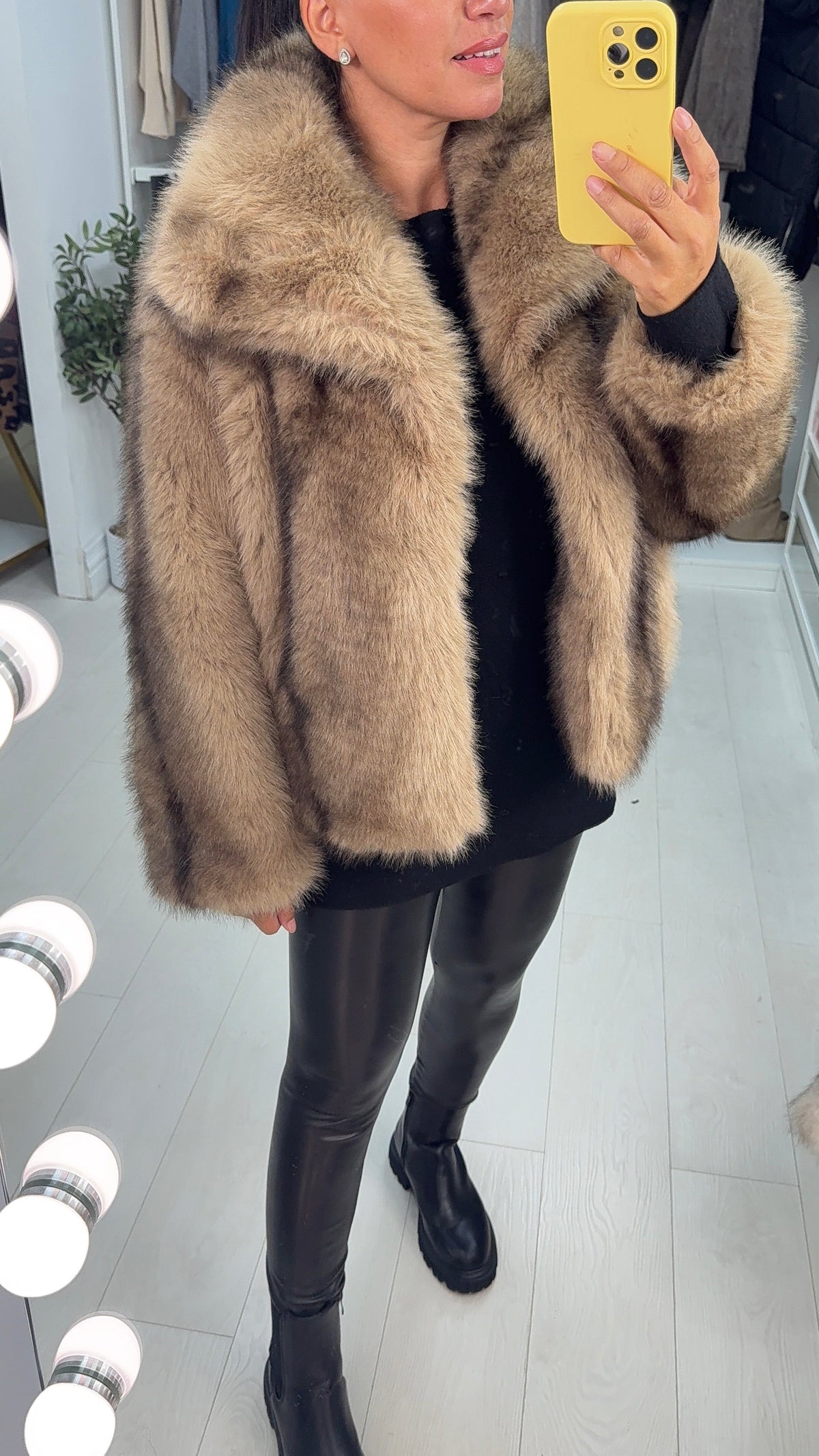 Margaret Faux Fur Jacket