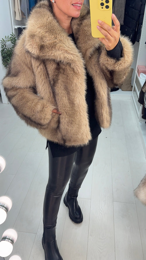 Margaret Faux Fur Jacket