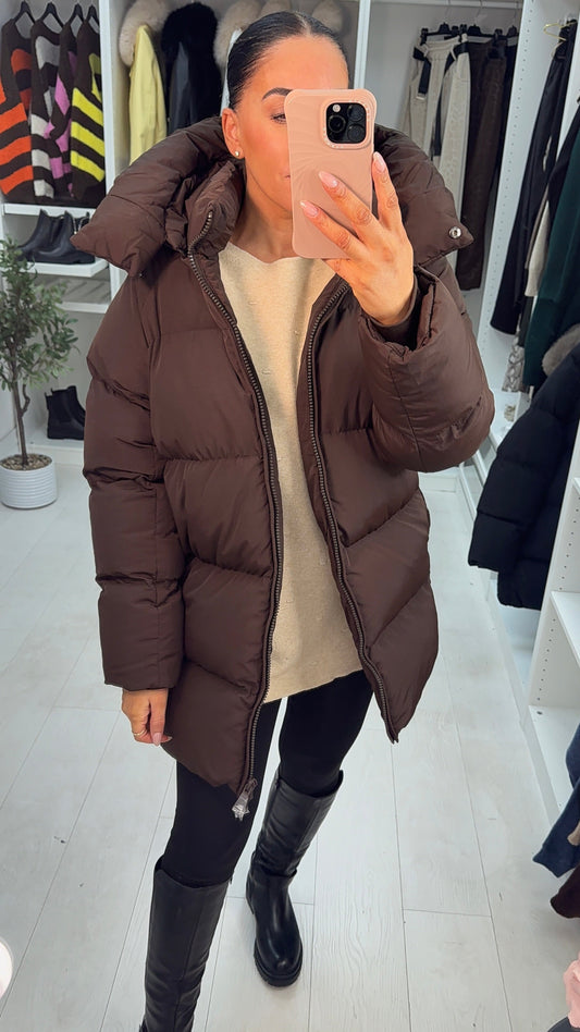 Corina Mid Length Puffer Coat