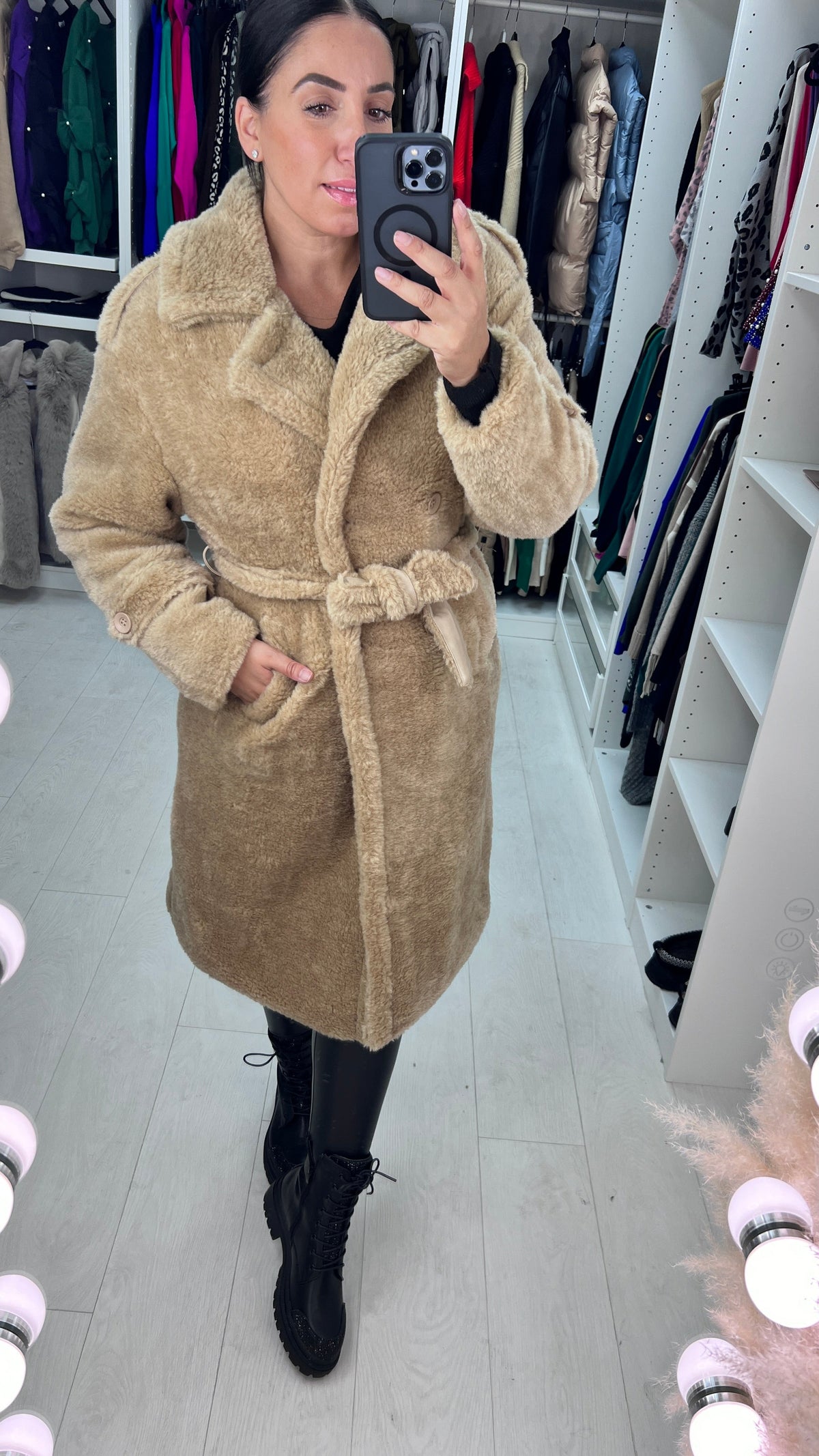 Weston Teddy Long Coat