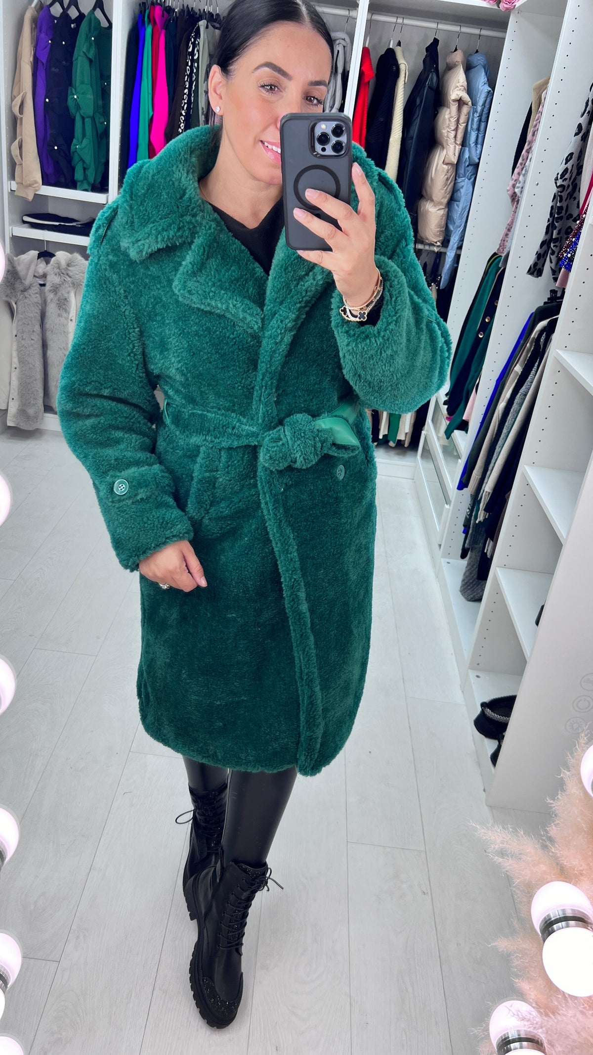 Weston Teddy Long Coat