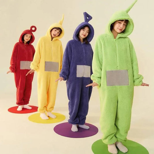Teletubbies Soft Onesie Pajamas for Adults