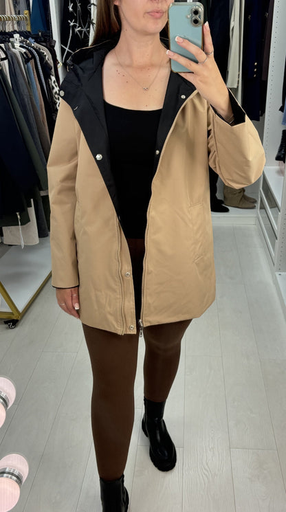 Vivia Plain Reversible Rain Coat