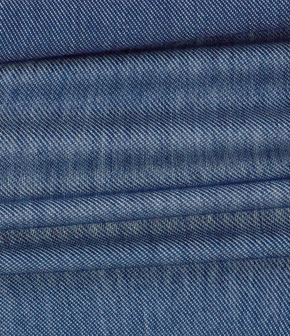 FlexTM Square Neck Racerback Cool Touch Washed Denim Tennis Bodysuit