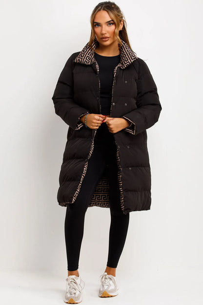 Reversible Padded Puffer Coat