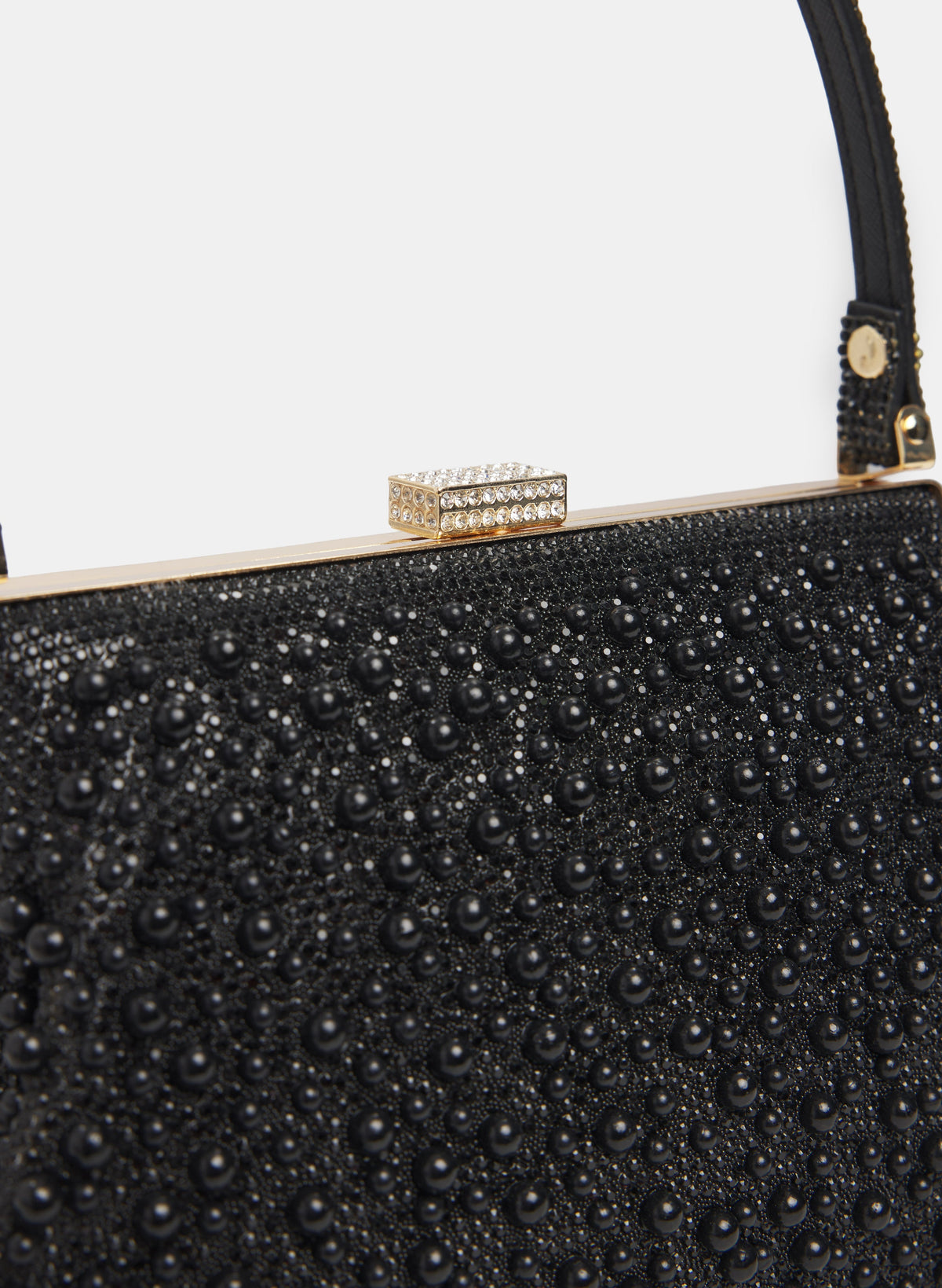 Tonal Beaded Handbag