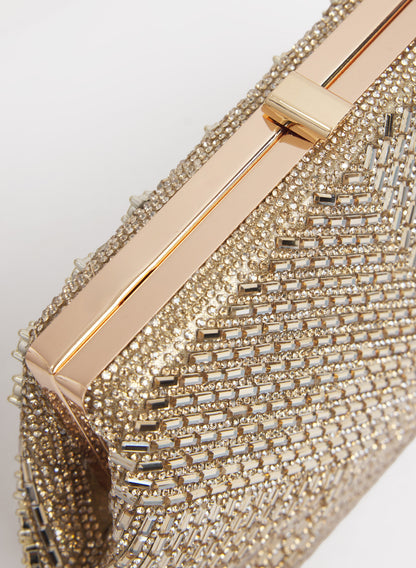 Crystal Embellished Clutch