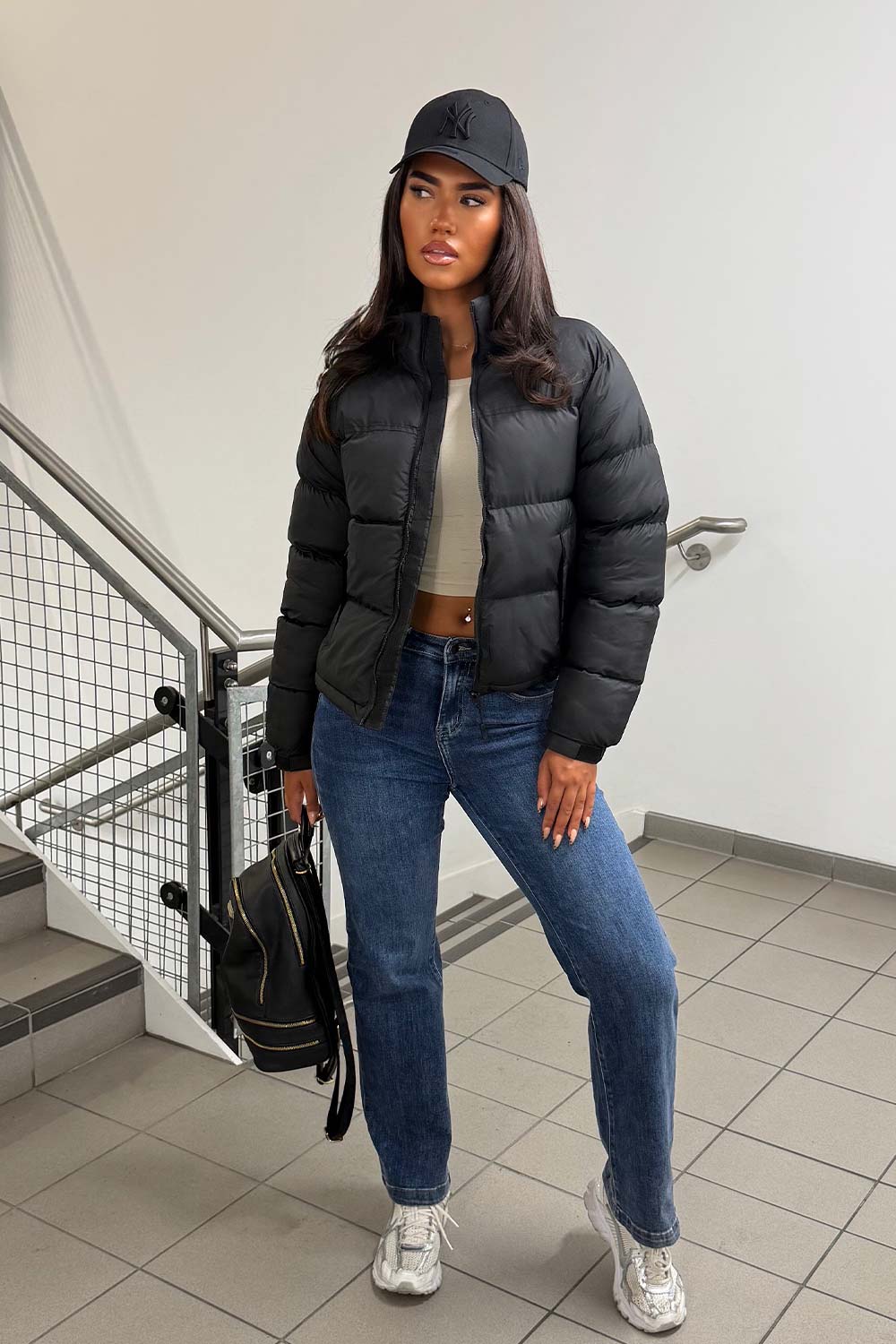 Black Puffer Jacket