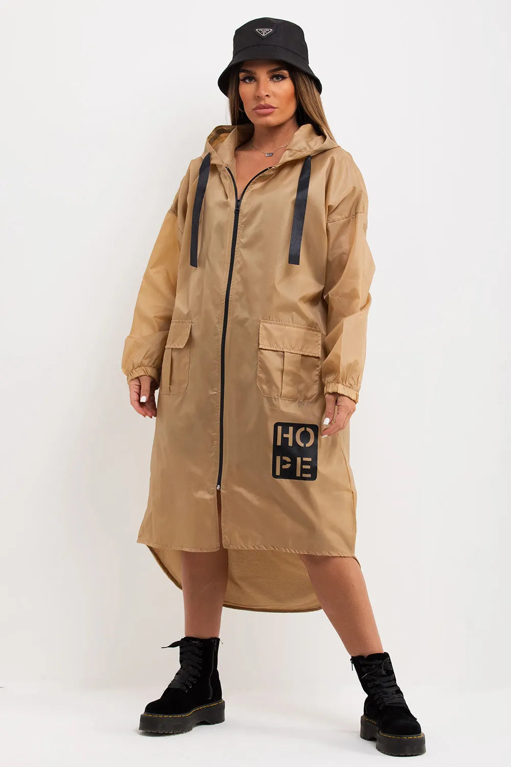 Festival Jacket Rain Mac Beige