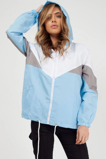 Hooded Windbreaker Sports Festival Jacket