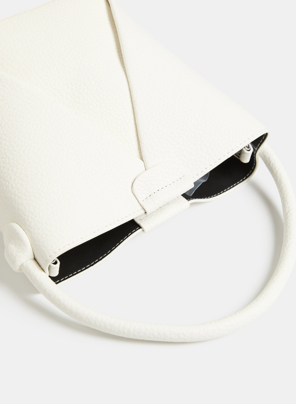 Pebbled Bucket Bag