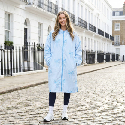 2026 NewDrying Robe Water Resistant Wind Resistant Changing Soft Sherpa Fleece Lined Oversized Hooded Long Sleeve Coat Jacket