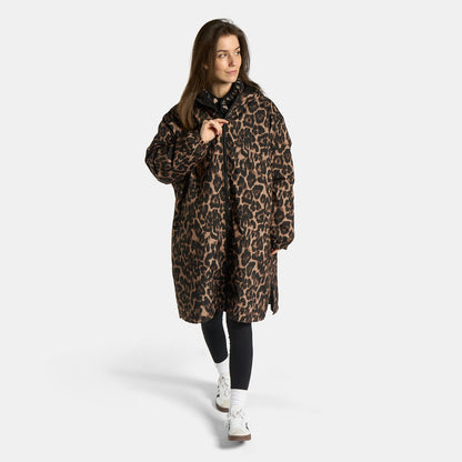 2026 NewDrying Robe Water Resistant Wind Resistant Changing Soft Sherpa Fleece Lined Oversized Hooded Long Sleeve Coat Jacket