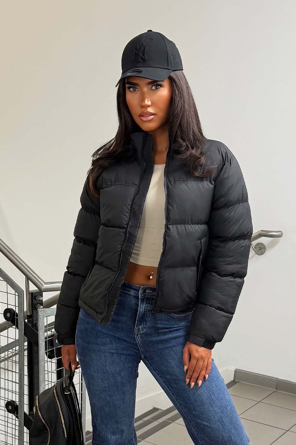 Black Puffer Jacket