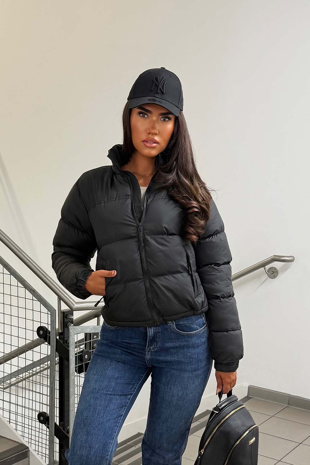 Black Puffer Jacket